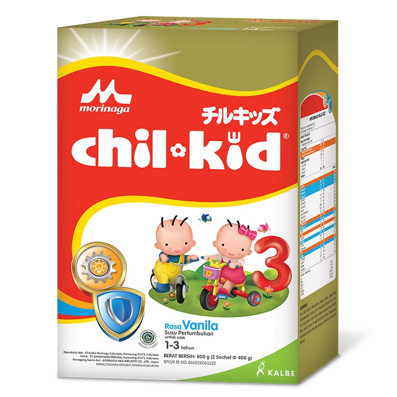 Morinaga Chil Kid Gold Vanila 800Gr