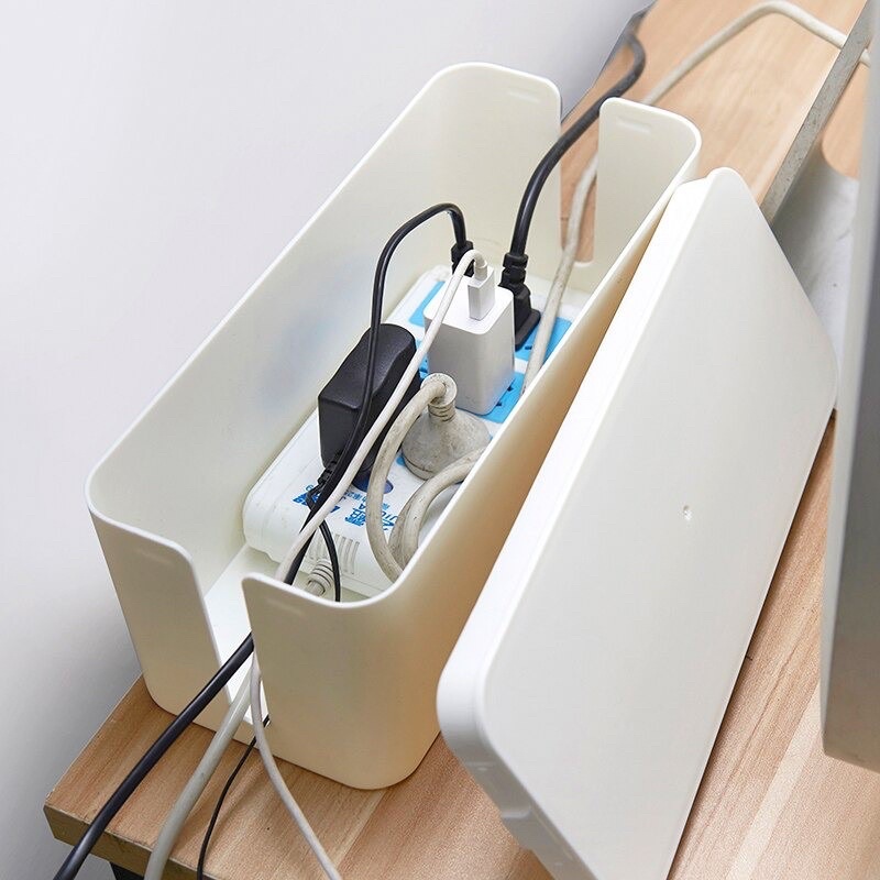 Cable management box large Cable organiser storage box wire Organizer ...