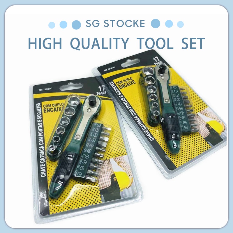 ?SG Ready Stocks? Precision Screwdriver Set Wrench Set Socket Set High Quality Professional Repair Tool Kit