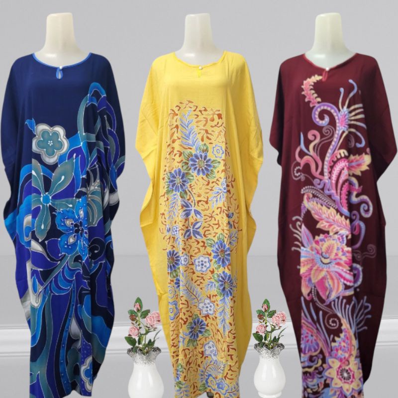 Kaftan COTTON BATIK TERENGGANU BATIK TULIS TERENGGANU KAFTAN KELAWAR