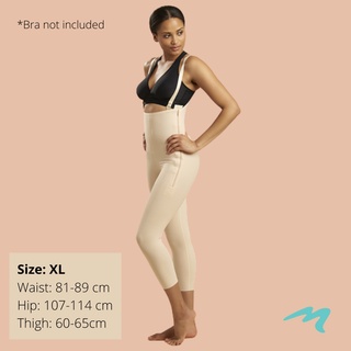 FBM Marena Compression Girdle with Suspenders Garment After Liposuction  Post Surgery Shapewear Tummy Tuck