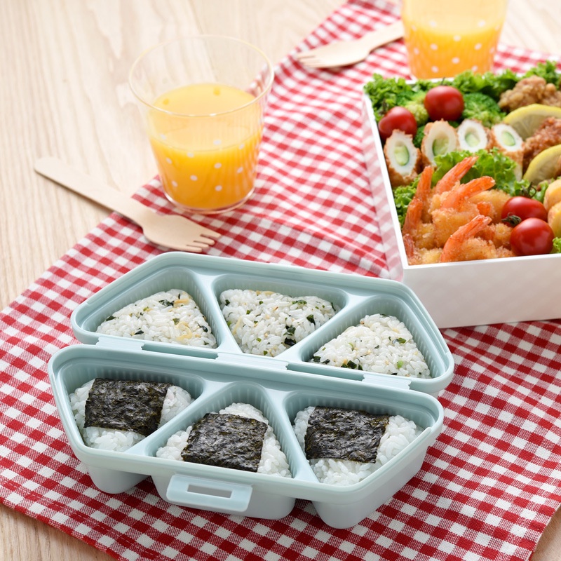 DIY 6-in-1 Triangle Sushi Mold Rice Ball Lunch Box Food-grade Onigiri ...