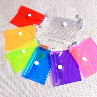 6 Pieces Clear Coin Purse for Women Kiss Lock Coin Purse Transparent Change  Purse Wallet Waterproof PVC Kiss-lock Clear Coin Wallet for Carrying Your