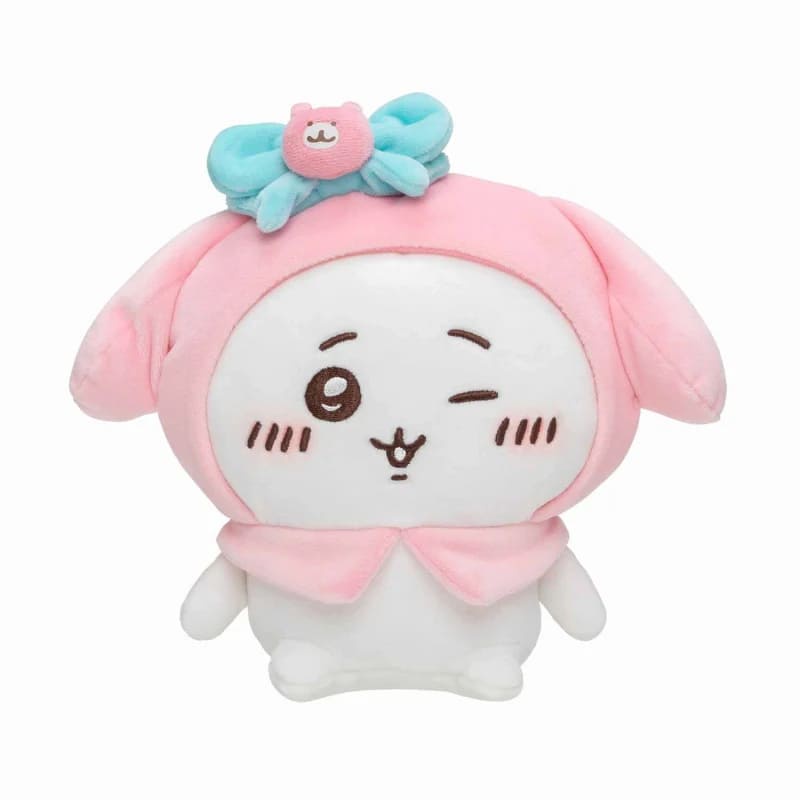 Chiikawa x Sanrio Characters Plush Toy S (Chiikawa My Melody) direct ...