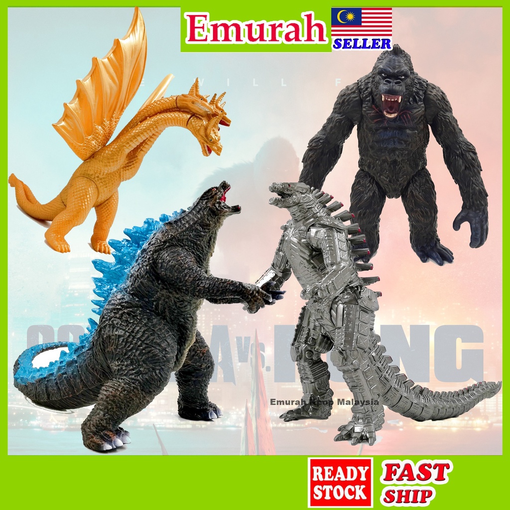 3 deals foot godzilla toy