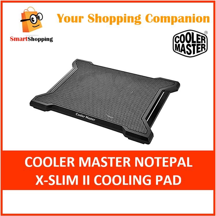 Cooler Master Notepal X-SLIM II - 200mm Fan Notebook Cooler (R9-NBC ...