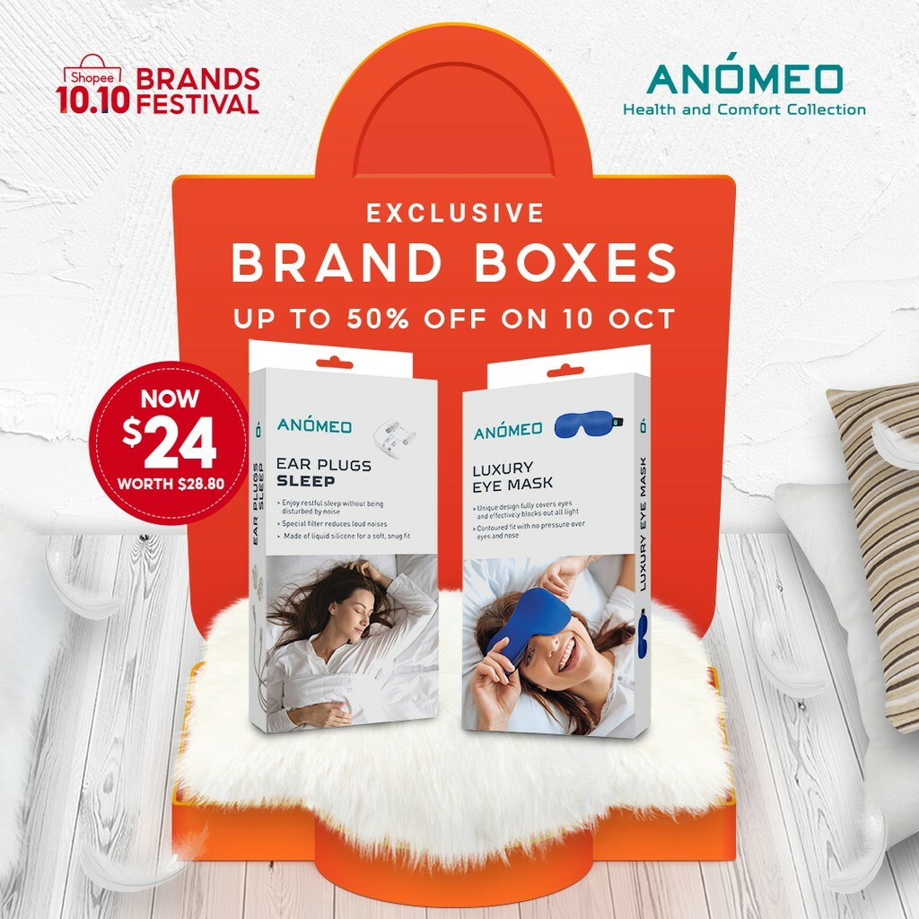 Shopee Exclusive Brand Box Deep Sleep Set Anomeo Deep Sleep Ear Plugs
