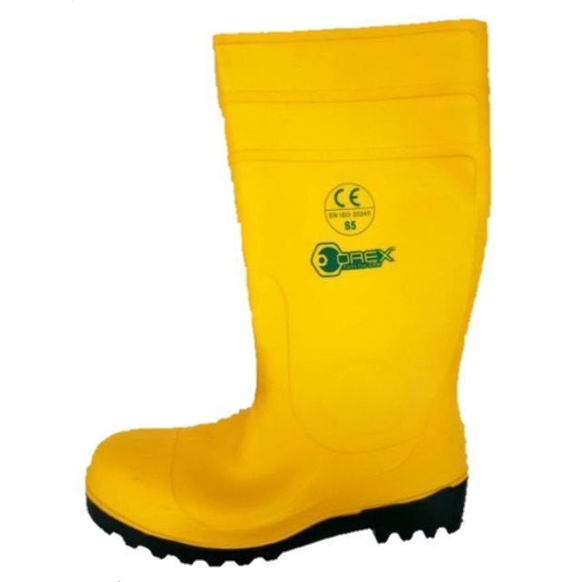 Orex Safety Boots Internal Lining With Steel Toe & Mid Sole | Shopee ...