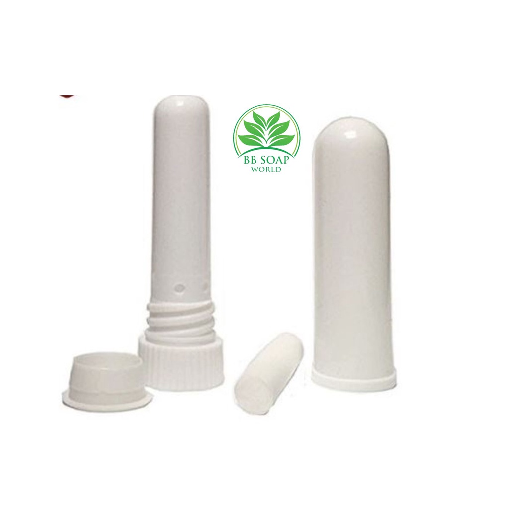 Essential oil nasal inhalation empty tube with cotton core 精油鼻吸入空管 带棉芯 ...