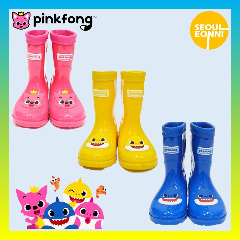 Baby shark rain outlet boots