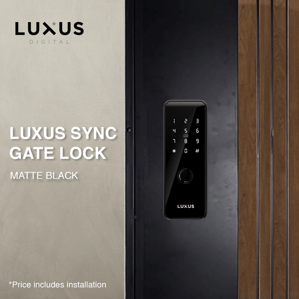 FREE Installation Luxus DG4 Digital Gate Lock 2022 Synchronised
