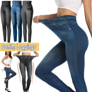 Elastic jeggings clearance