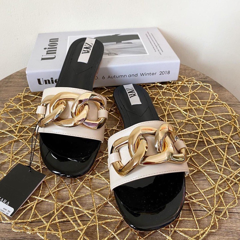 Zara Chain Women s Sandals Shopee Singapore