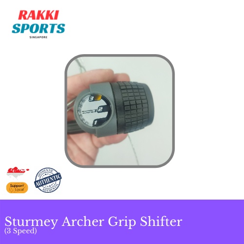 Bicycle Grip Shifter Sturmey Archer 3S suitable for most Trifold