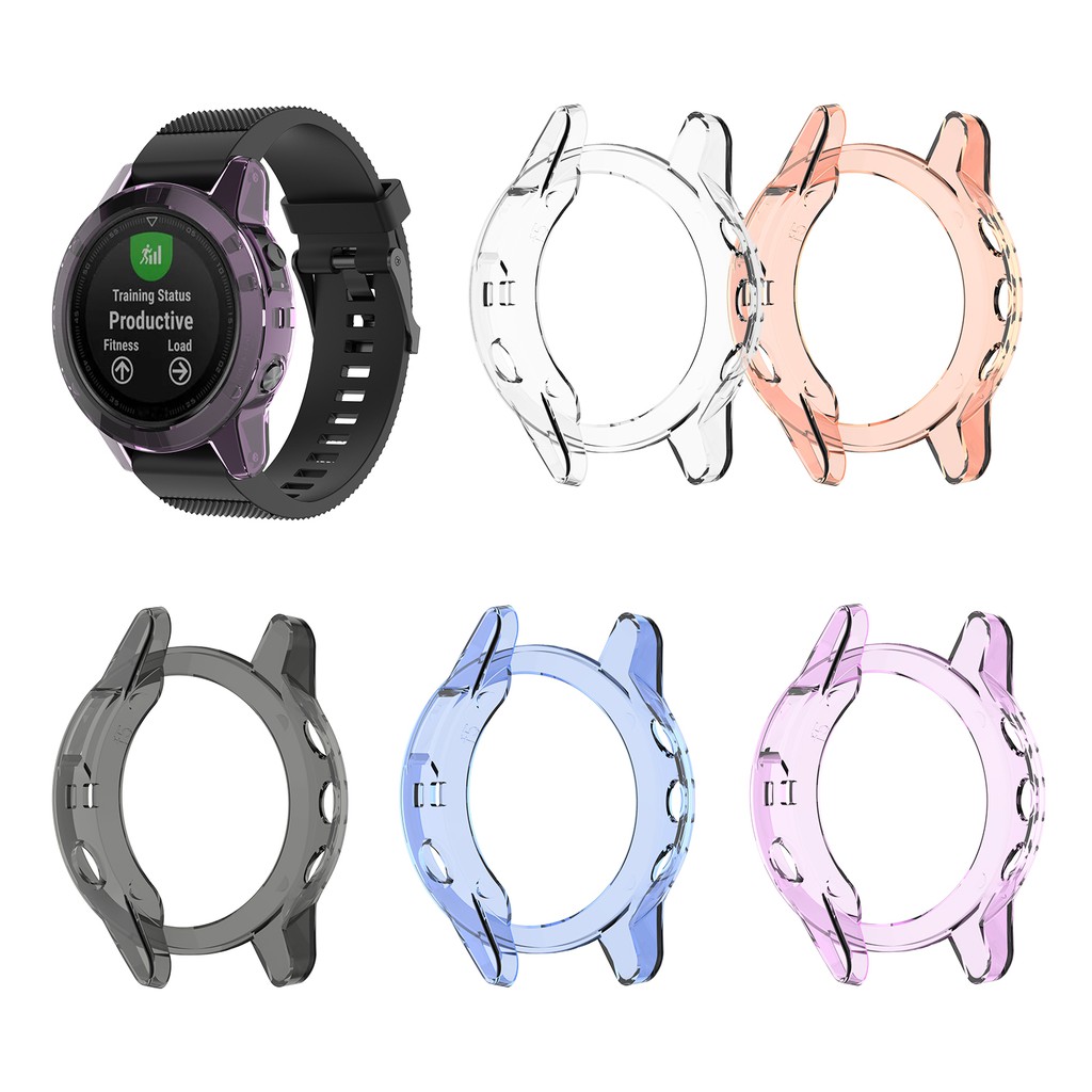 For Garmin Fenix 5 Plus Fenix 5 Case Watch Protective Case Cover Shell Watch Accessory Not fit Fenix 5X 5S