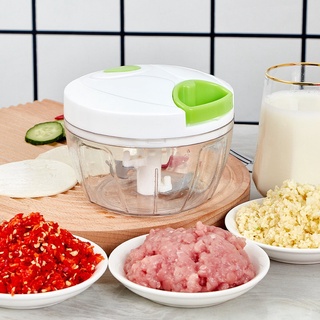 1pc Manual Food Processor,Vegetable Chopper,Garlic Chopper,Hand Small Food  Processor,Veggie Chopper,Manual Food Processor,Kitchen Gadgets,Chopper  Vegetable Cutter or Blender for Onion,Garlic,Ginger,Chili,Fruit, Meat