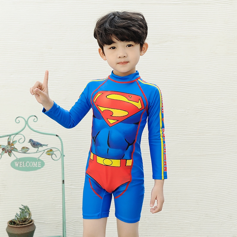 Superhero cheap swimming costume