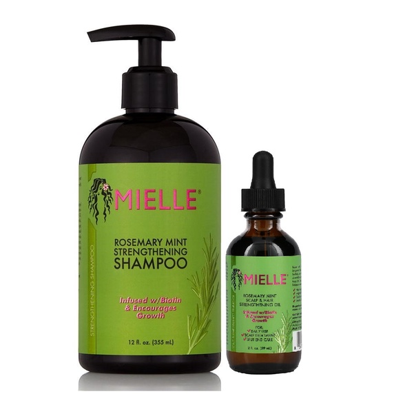 Mielle Organics Rosemary Mint Strengthening Oil / Shampoo / Hair Masque