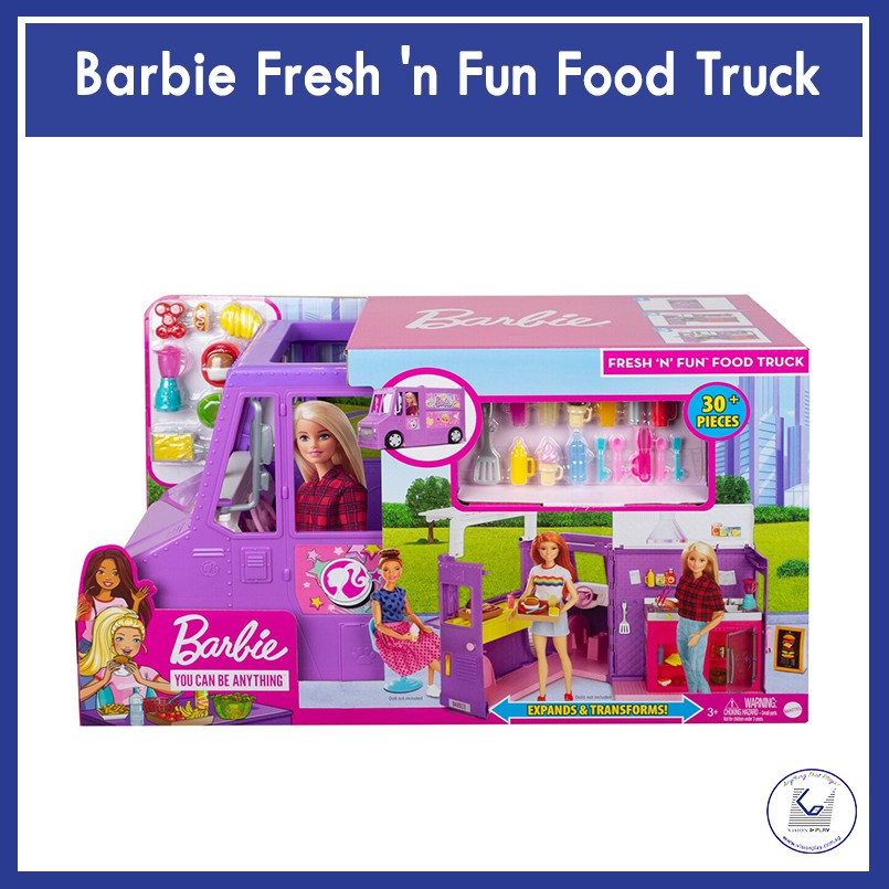 Barbie fresh food truck sale