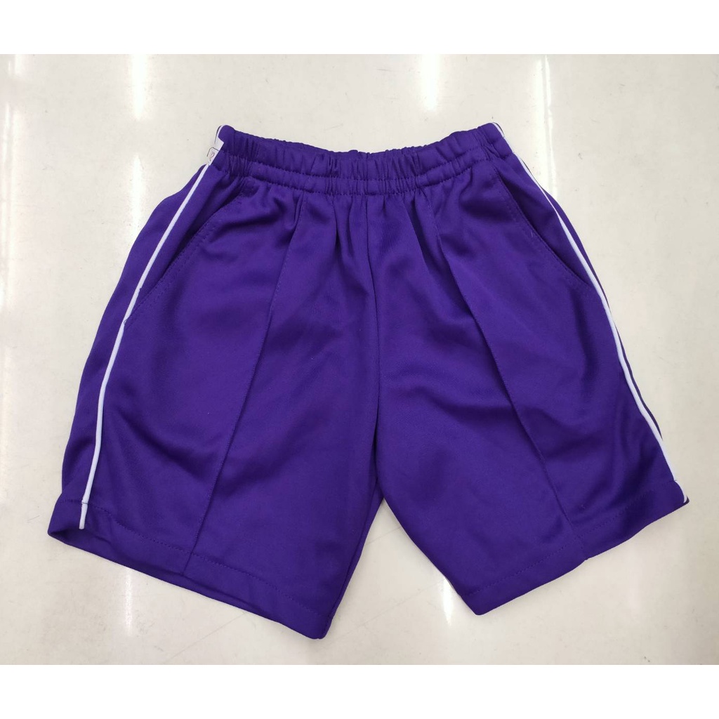 White and hot sale purple shorts