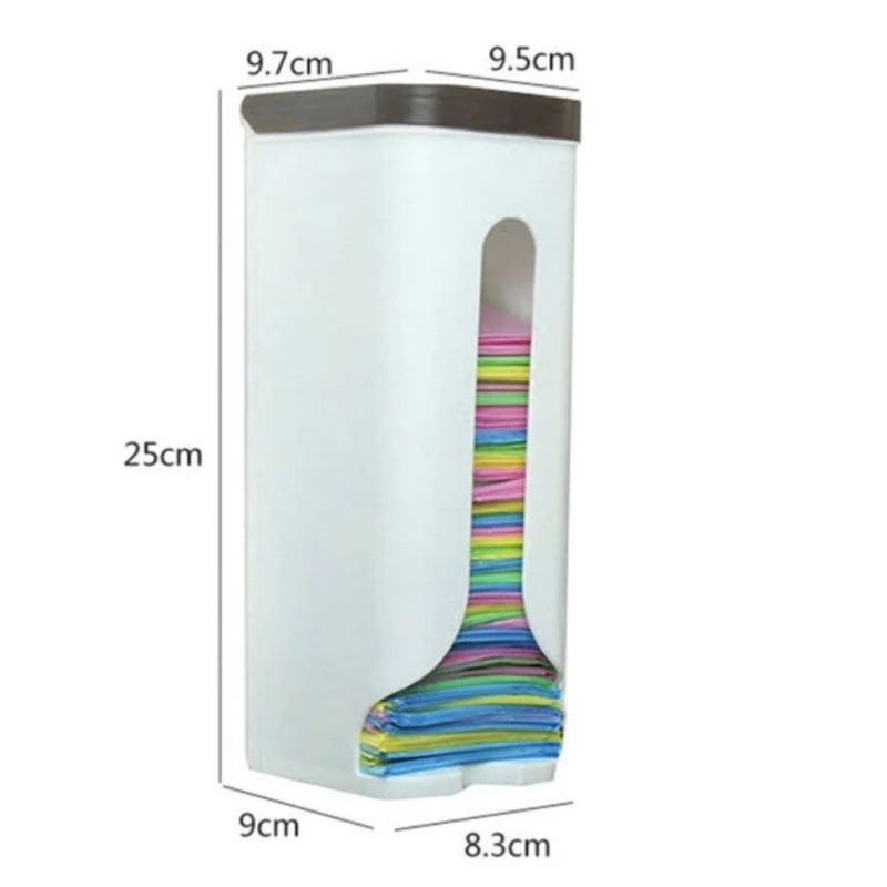 (BUBBLEWRAP) DISPENSER TEMPEL TEMPAT PENYIMPANAN KANTONG PLASTIK/KRESEK - Gambar 4