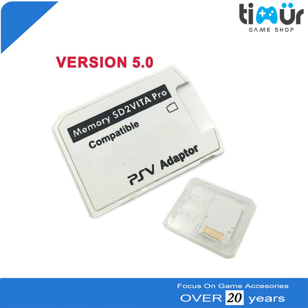 SD2VITA PRO Micro SD To PS Vita Memory Card Adapter Kit - Includes 128GB Micro SD Card