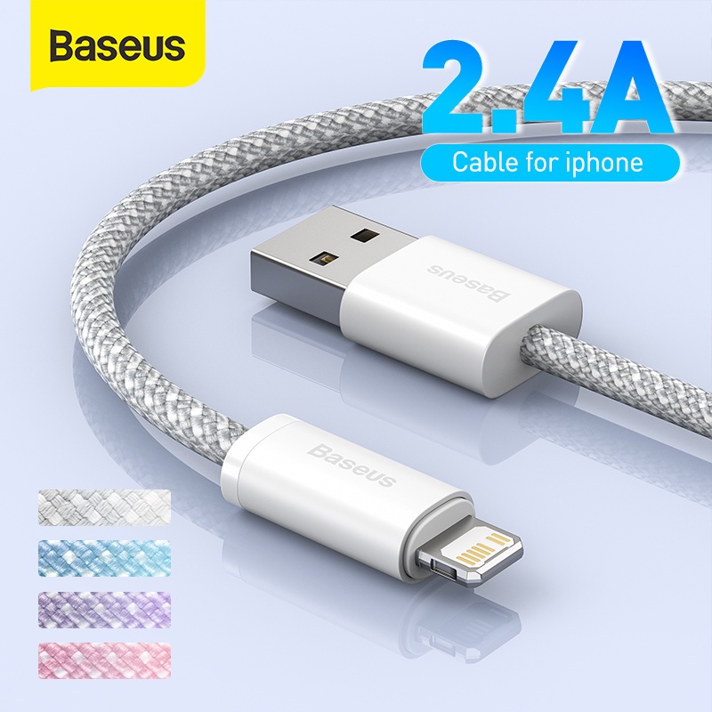 Baseus USB Cable for iPhone 13 Pro Max Fast Charging  Cable for iPhone 12 mini pro max 11 X XR