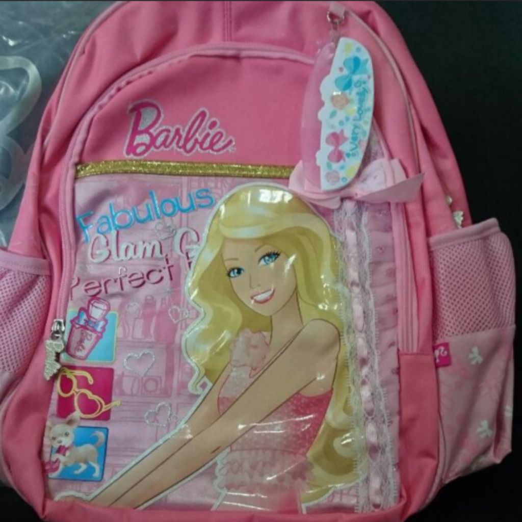 school bag of barbie