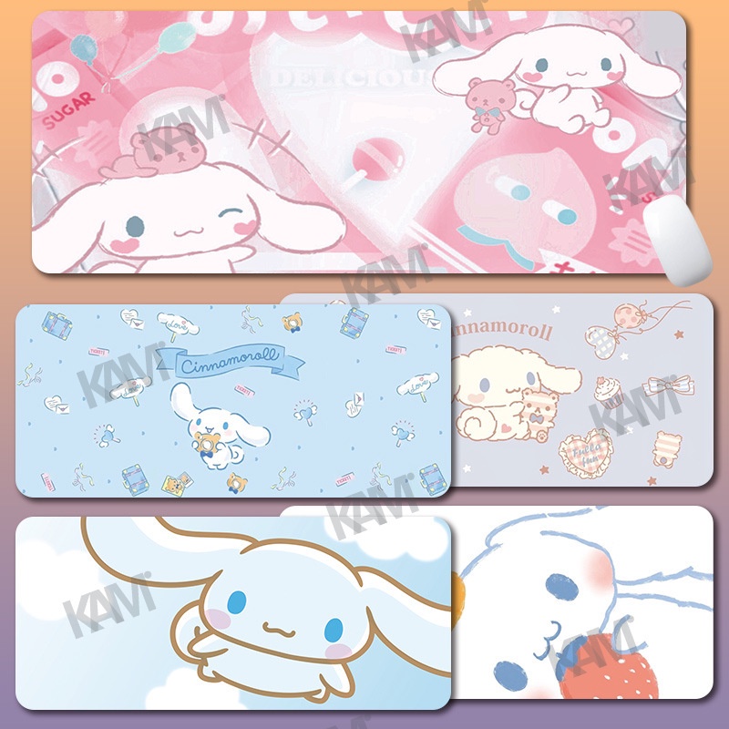 Kam Cartoon Sanrio Cinnamon roll Mouse Pad Large Gaming 800mmx300mm ...
