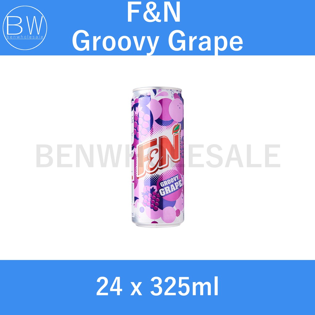 Assorted F&N Can Drinks (Tonic Water / Grape / Ice Cream Soda / Sarsi ...