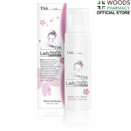 TS6 Cleansing Mousse 180ml - Local SG Packing/ TS6 cleaning gel 7ml ...