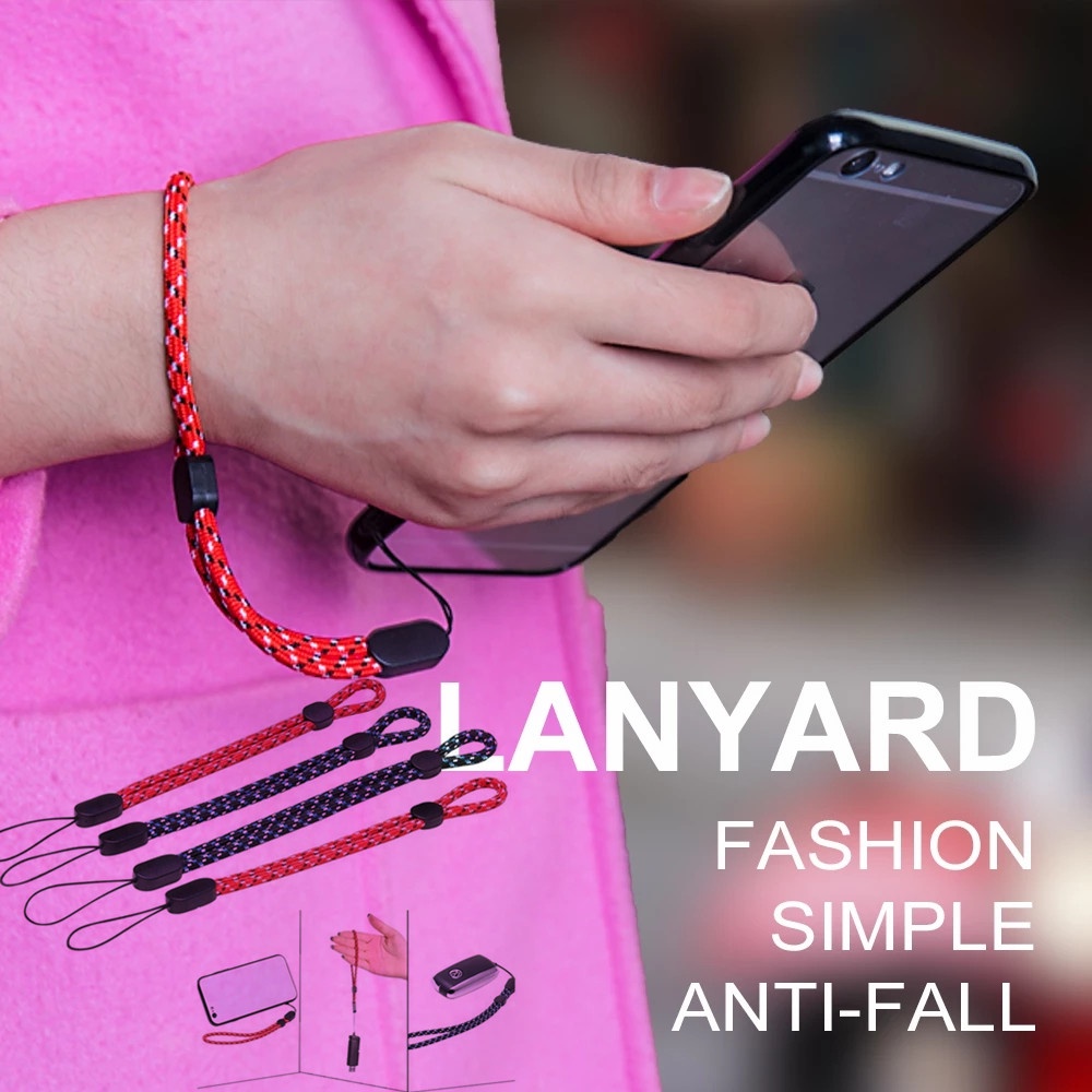 Anti Lost Rope Cord Adjustable Wrist Straps Hand Lanyard For Phone Key