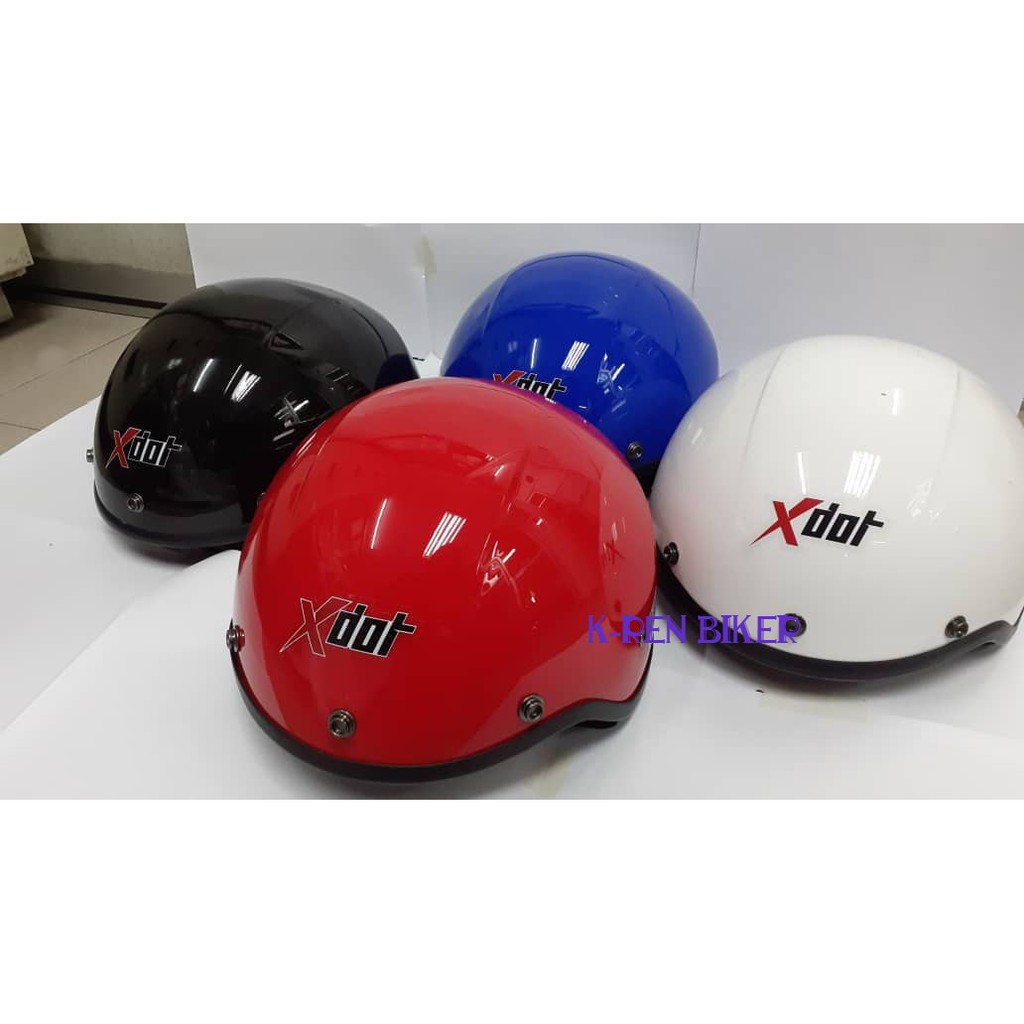 X dot sale half helmet