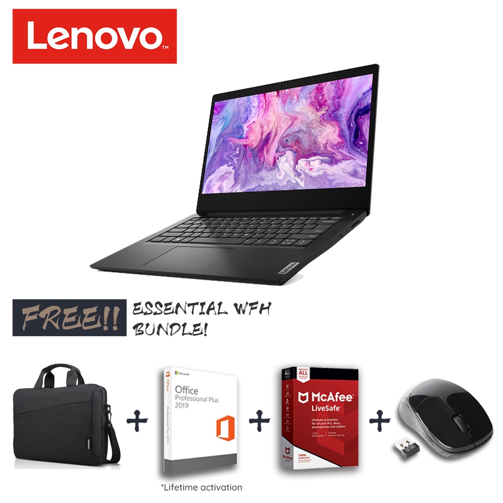 [Free LIFETIME Office 2019] Lenovo IdeaPad 3 | 14