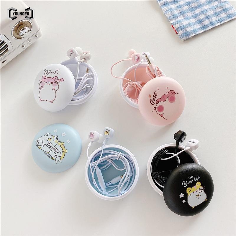 Lovely Creative Girls Gift Earphone 3.5mm Jack Wired In-ear Headphones ...