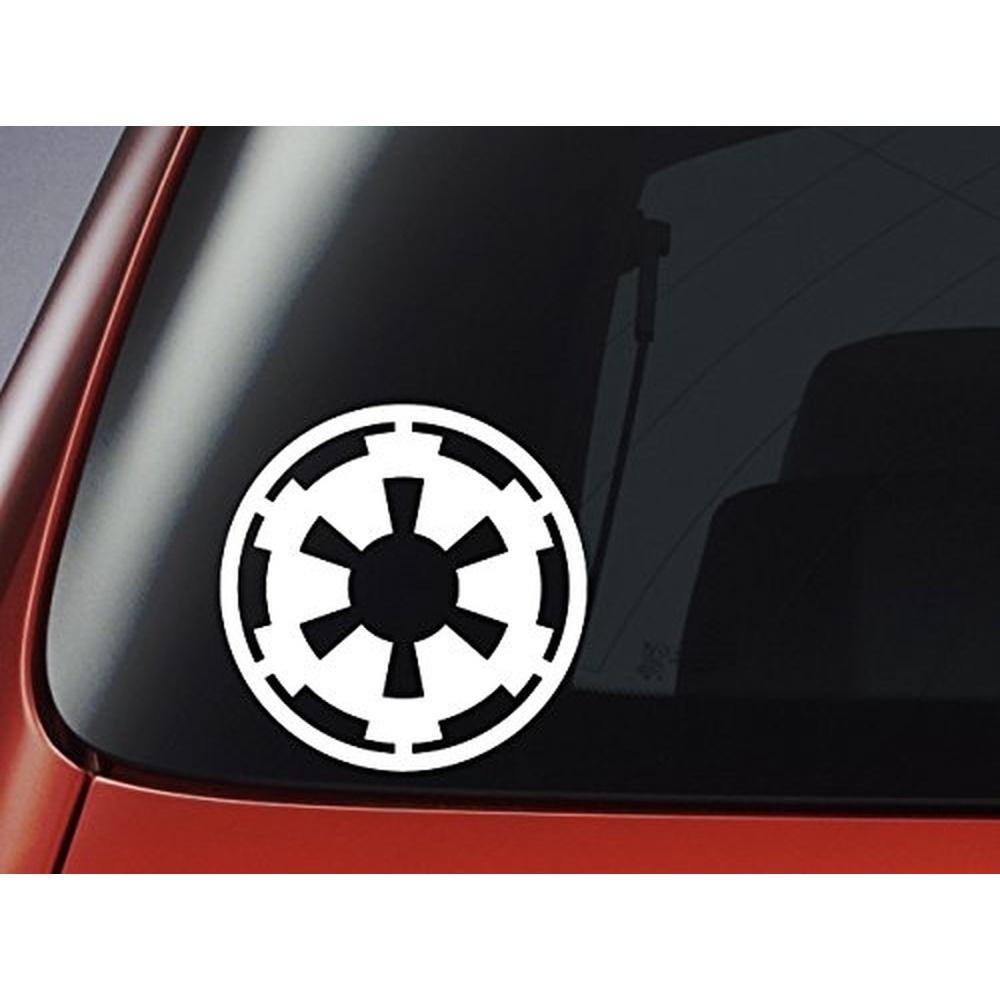 Decus Star Wars Stormtrooper L 0150 (wit) // Sticker OEM JDM Style Sticker