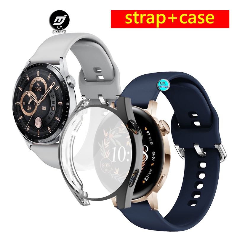 Silicone Strap For Huawei watch GT3 46mm 42mm band Wrist Strap For