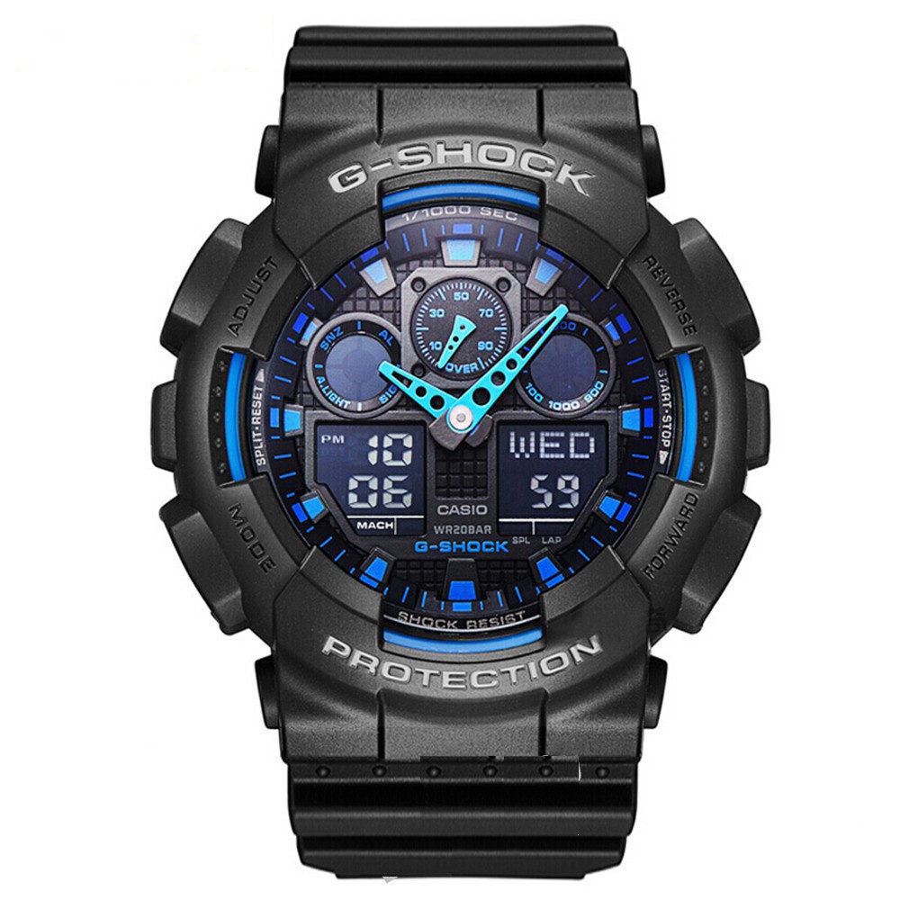 (Ready stock) G Casios Shocks ga100 men women sport quartz watch GA-100 ...