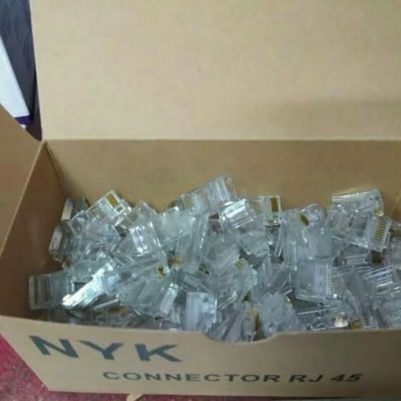 Rj45 LAN Connector/Connector (Good) | Shopee Singapore