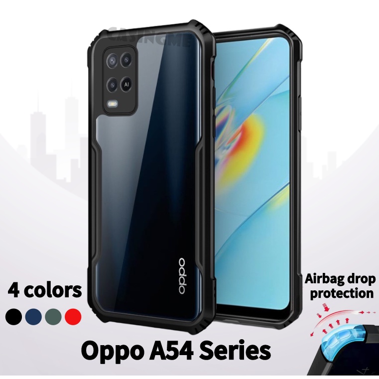 Shockproof Clear Casing Oppo A54 A74 A53 A52 A72 A73 A92 A91 A94