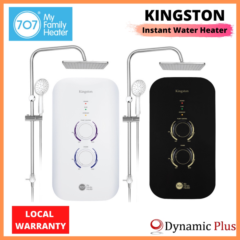 707 Kingston Instant Water Heater with Rain Shower | Shopee Singapore