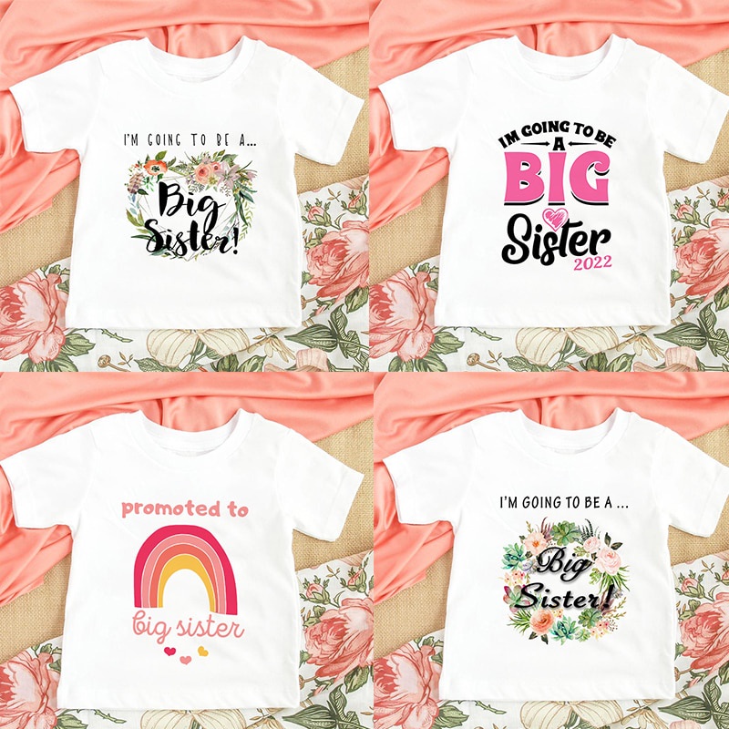 Going to be a big sister clearance shirts for toddlers