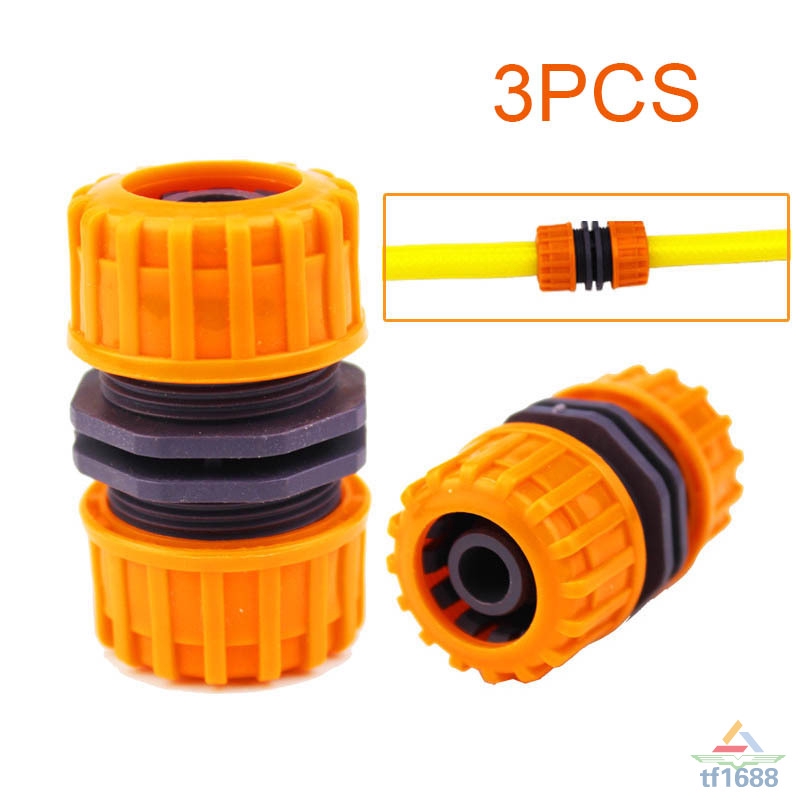 3pcs Garden Water Hose Connector Quick Connectors Joining Repair