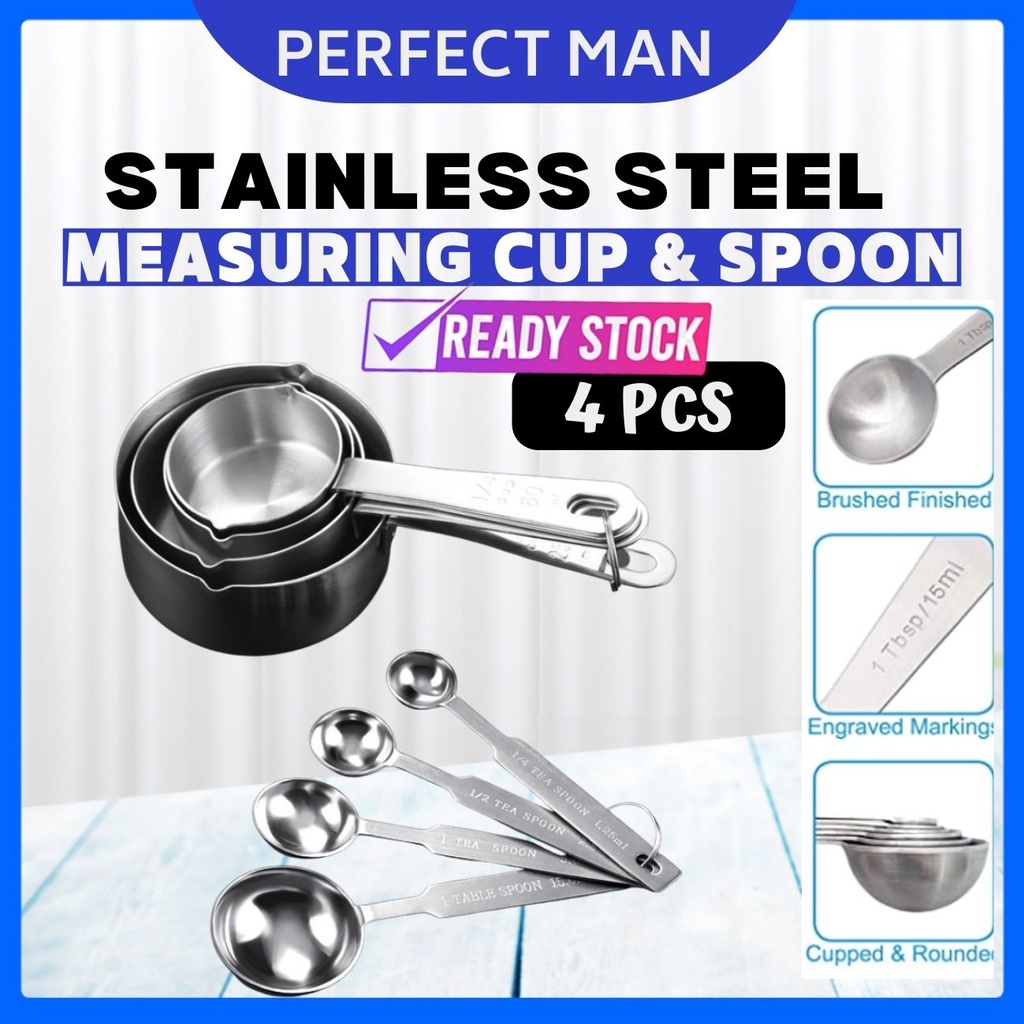 [PM]Stainless Steel Measuring Spoons/Measuring Cup Baking Tablespoon