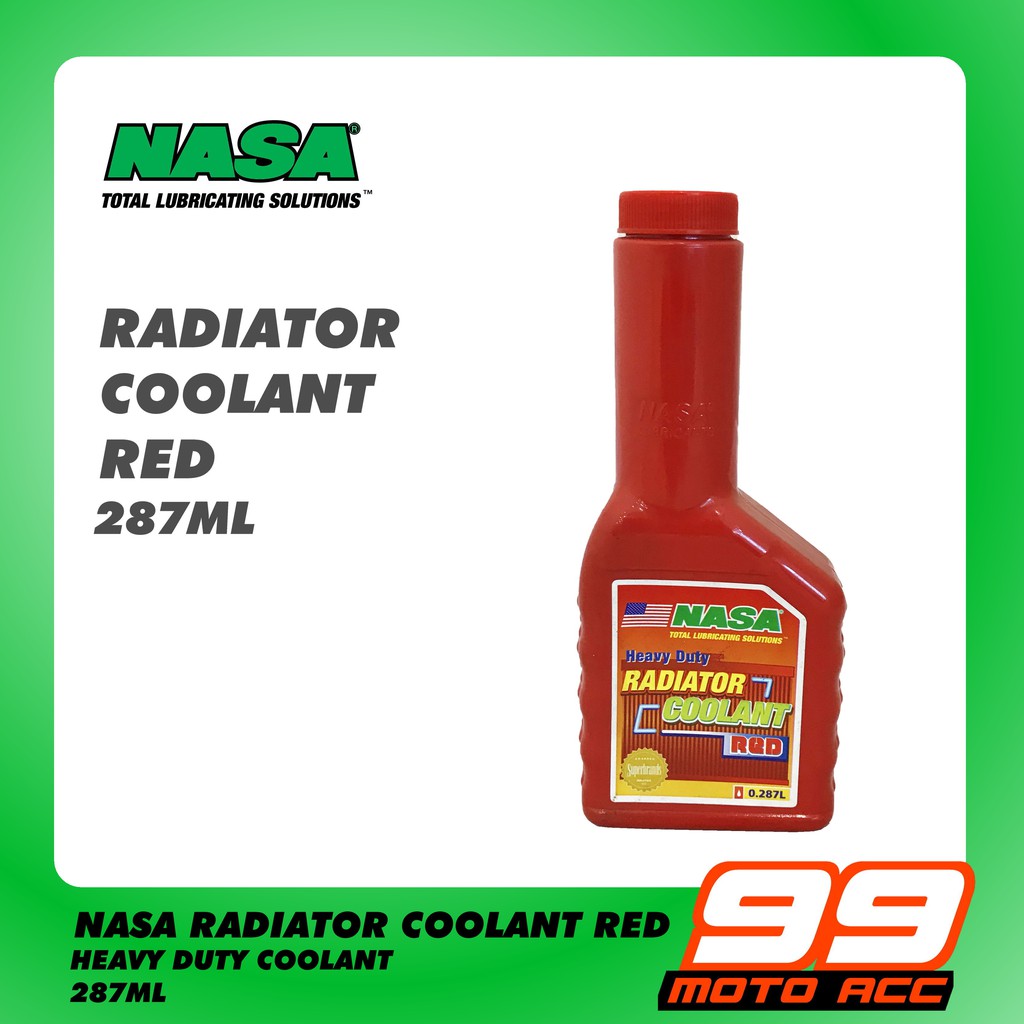 NASA( RED) RADIATOR COOLANT- 287 ML | Shopee Singapore