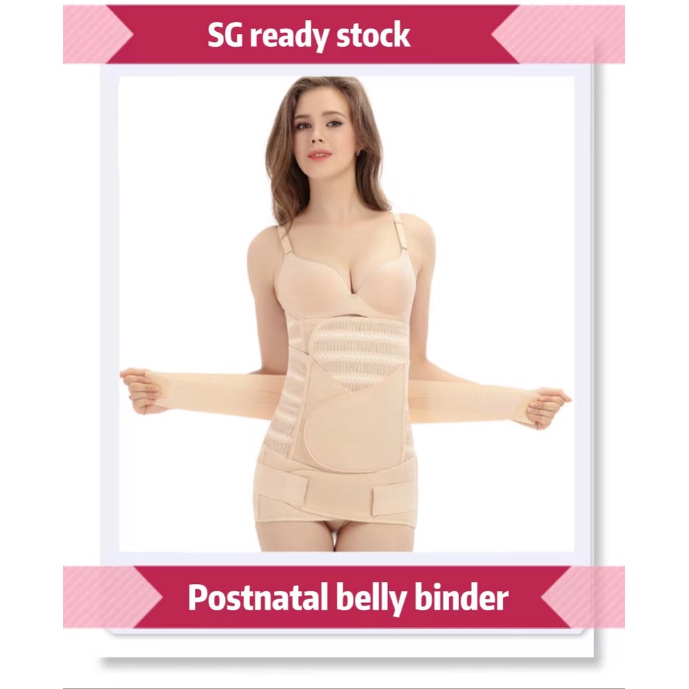 Postpartum hip clearance binder