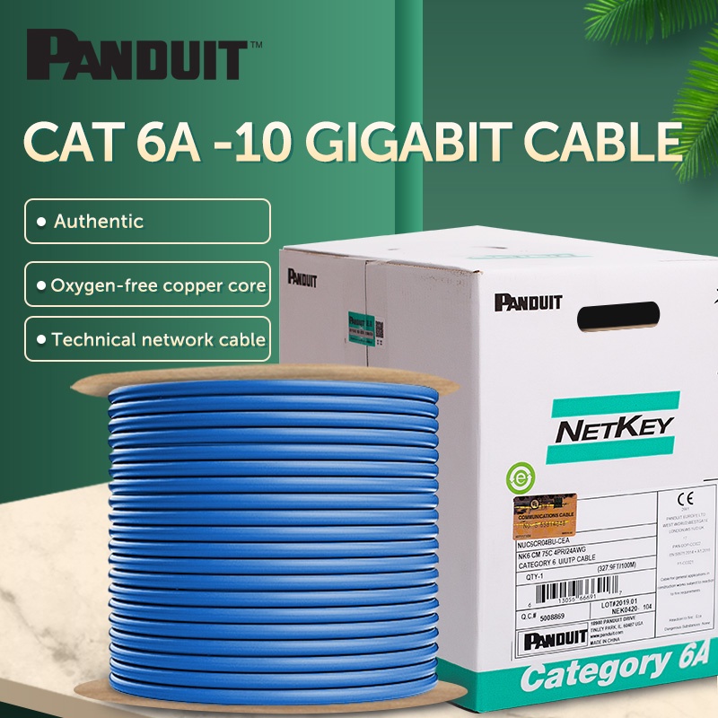 PANDUIT JAOSSP6ATGMW LAN/CAT6A よれ 10KT