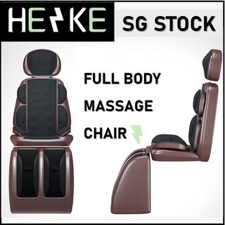 Snailax Full Body Massage Chair Pad Shiatsu Neck Back W Heat Compression -  SL236 for sale online