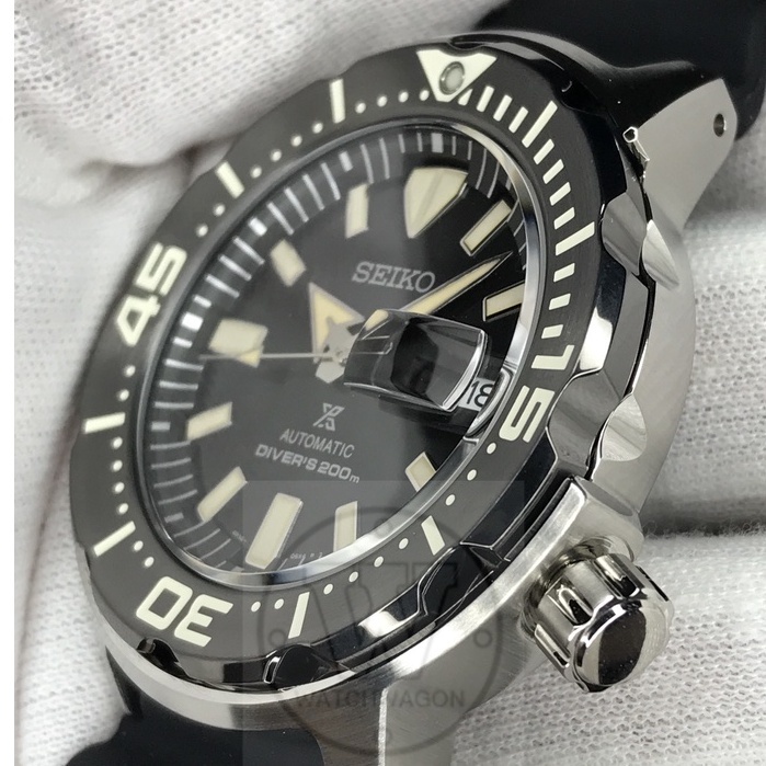 Watchwagon Seiko Prospex Monster SRPD27K1 Automatic Black Monster 200m Divers Watch SRPD27 SRPD27K Shopee Singapore