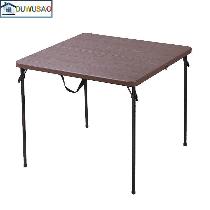 【In stock】Folding Table Square Table Portable Household Simple Square ...